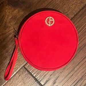 Giorgio Armani Red Clutch